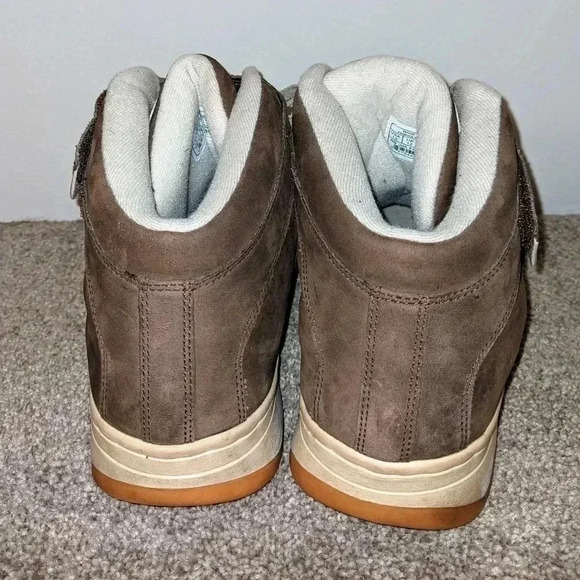 Reebok RB 305 FLU Brown Suede Leather‎ High Top Sneakers Shoes Mens Size 13 main image 6